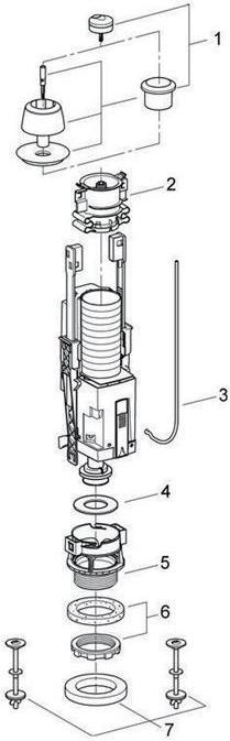 Produktbild Grohe Eco-Ablaufventil 2-Mengen-Ablaufventil AV1
