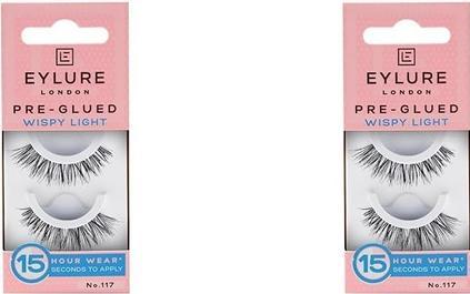 Actual product image Eylure False Lashes Pre-Glued Eyelashes S (Artificial eyelashes)