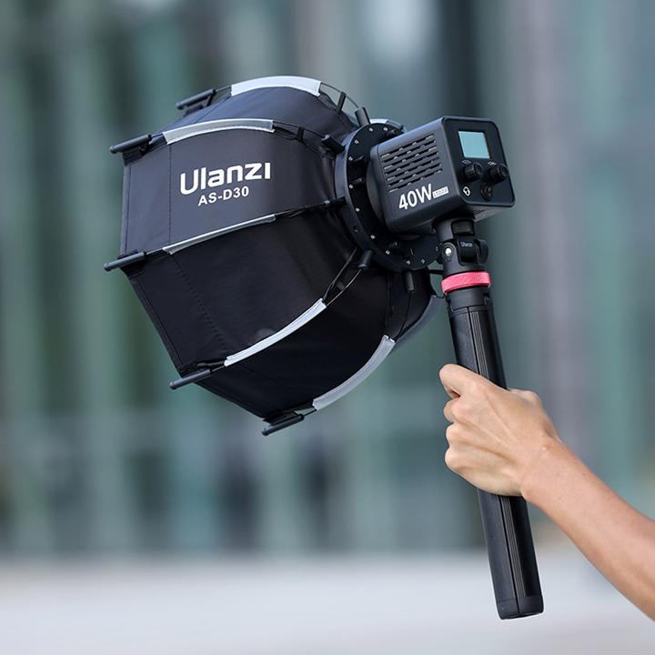 Actual product image Ulanzi AS D30 Octagonal Softbox With Mini Bowens Mount And Grid 30cm (Soft boxes, 30 cm)
