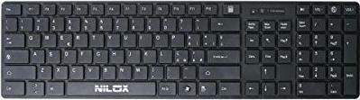 Produktbild Nilox KT40W Wireless Keyboard, Black (Eng. Int., Kabellos)
