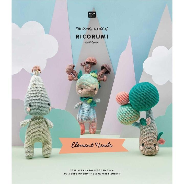Immagine prodotto Rico Design Manuale Ricorumi Element Heads 36 pagine