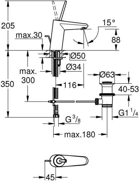 Image du produit Grohe Mitigeur thermostatique EURODISC JOY 1/2 pouce, S-Size chromé