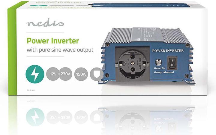 Actual product image Nedis Power Inverter Pure sine waves - Input voltage: 12 VDC