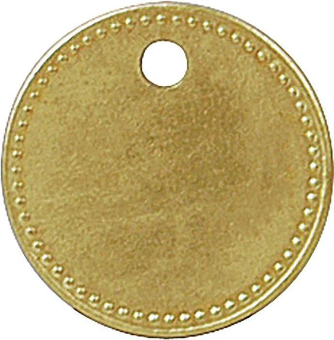 Immagine prodotto Kukko Marchio 334-030 Ottone rotondo Ø 27 mm