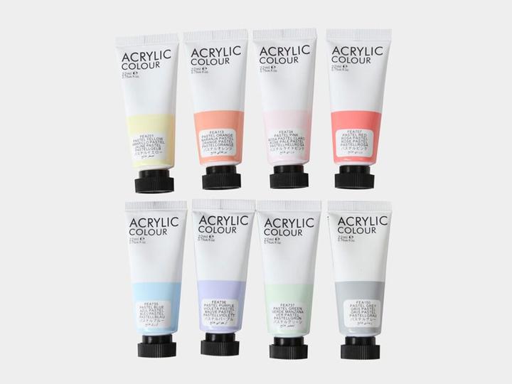 Immagine prodotto I Am Creative Set acrilico Basic (Colorato, Pastello, 176 ml)
