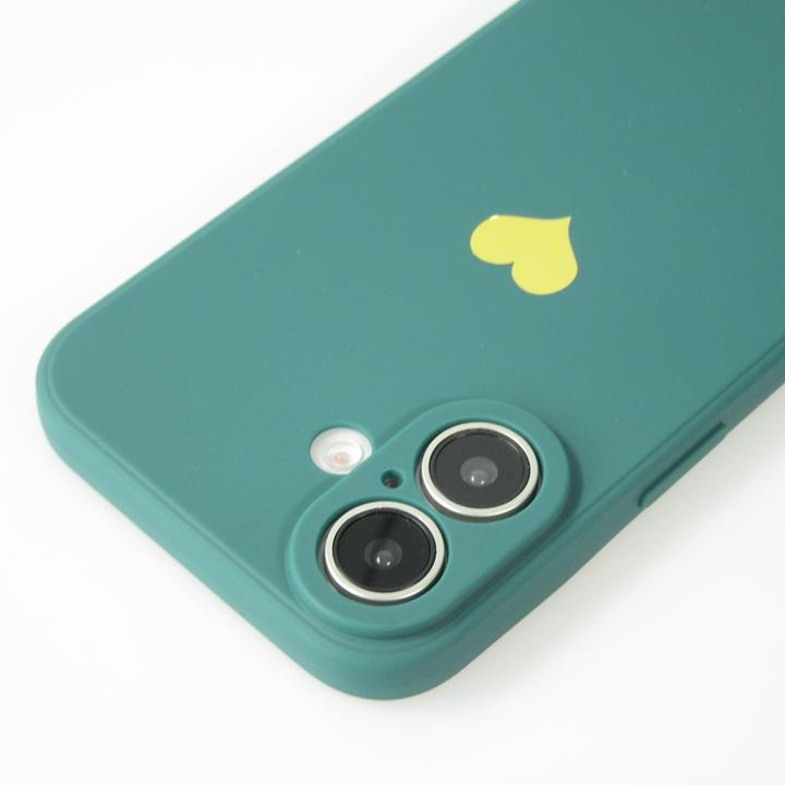 Image du produit PhoneLook Coque Silicone Mat Coeur doré (Apple iPhone 16 Plus)