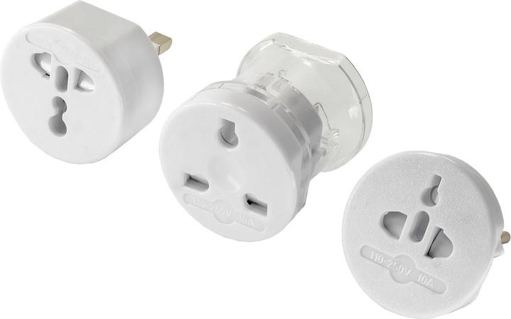 Produktbild Akyga AK-AD-61 Netzstecker-Adapter weltweit Weiss