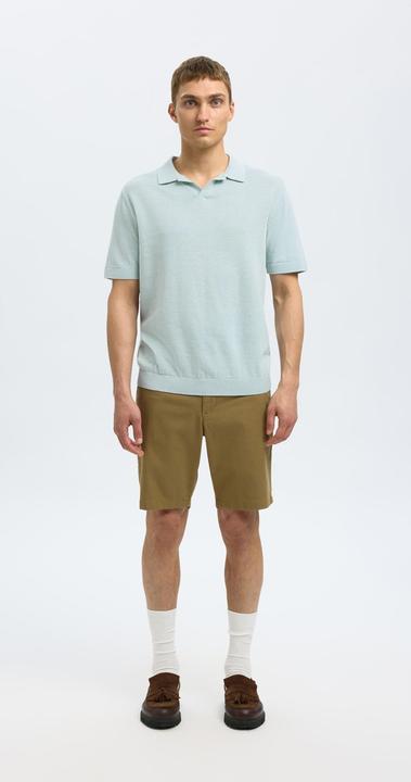 Actual product image Selected Homme Kurzarm Polohemd aus Strick (L)