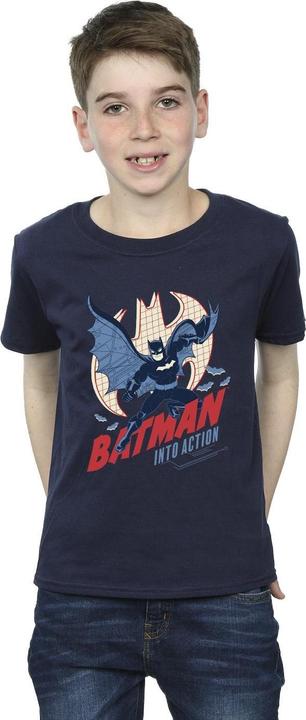 Produktbild Batman Into Action TShirt Jungen (140, 146)