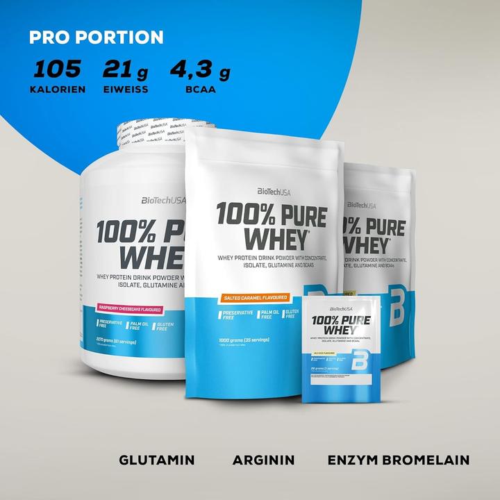 Produktbild Biotech USA 100 Pure Whey (Erdbeere, 1 Stk., 2270 g)