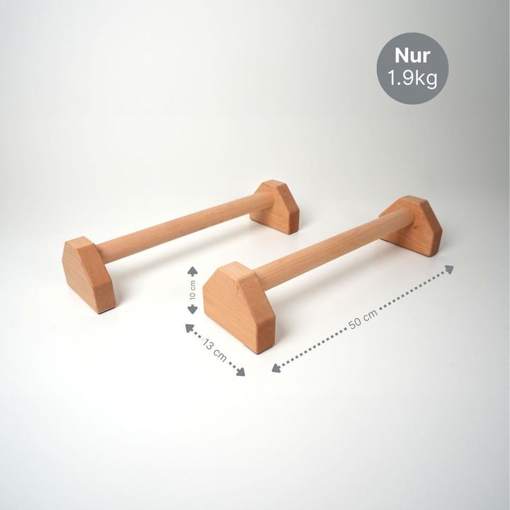 Produktbild Hermex 2er Set Liegestützgriffe Push-up Bar Handstandgriffe Liegestützhilfen