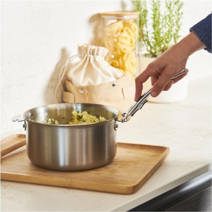 Actual product image de Buyer Casserole/Roasting Pot Alchimy Loqy ø16 (16 cm, Pot, Casserole + Stewpot, Stainless steel)