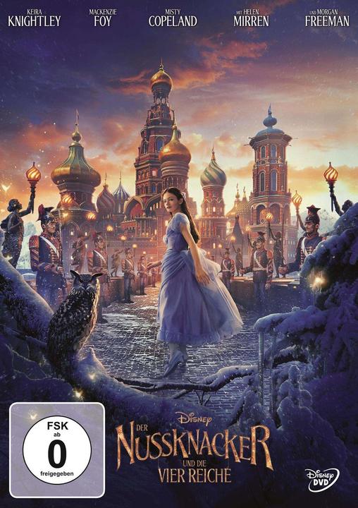 Actual product image The Nutcracker and the Four Realms DVD (DVD, 2019, English)