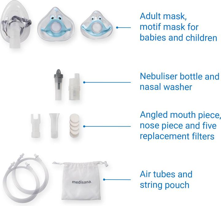 Actual product image Medisana IN 155 Inhaler