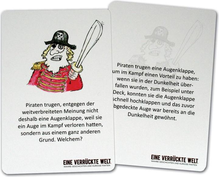 Actual product image A crazy world (German)