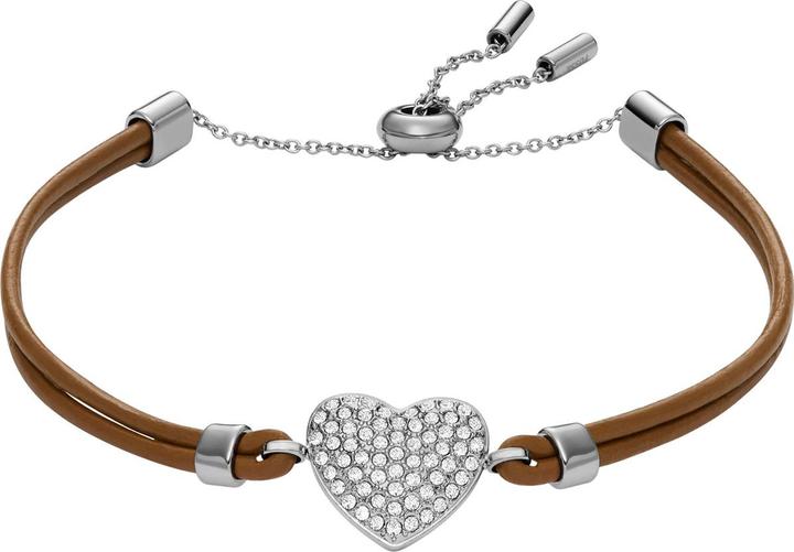 Actual product image Fossil Sadie (21.60 cm, Stainless steel, Leather)