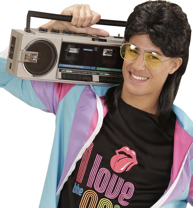 Image du produit Widmann 80er Jahre Perücke Brille