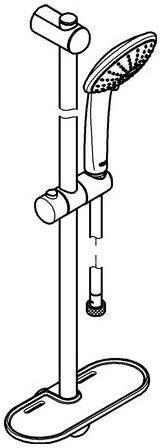 Immagine prodotto Grohe Set di barre doccia EUPHORIA 110 MONO EUPHORIA MONO cromo (1 Tipi di raggi)