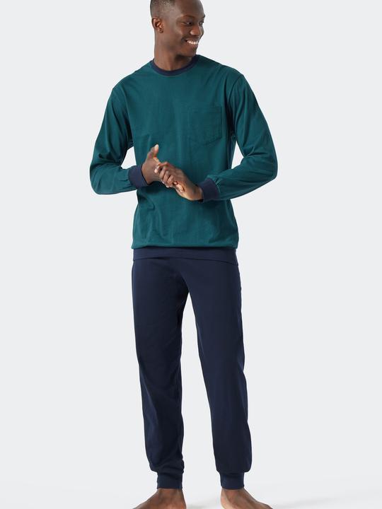 Actual product image Schiesser Essentials Nightwear Pyjamas Long Sleeve (M)