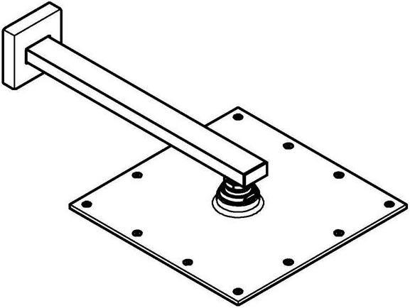 Immagine prodotto Grohe Soffione RAINSHOWER ALLURE 230 286mm m flusso const 9,5 l/min cromo (1 Tipi di raggi, 8.50 l/min)