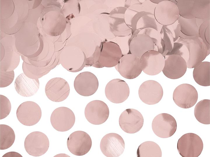 Produktbild Partydeco Streudeko Tischkonfetti Roségold