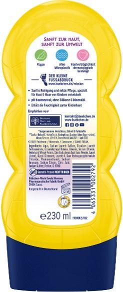 Immagine prodotto Bübchen BUEBCHEN Bambini 2in1 Pokemon Pikachu 230ml (230 ml)