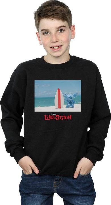 Actual product image Disney Boys Lilo And Stitch Surf Beach Sweatshirt (140, 146)