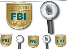 Actual product image DH-Konzept Party Deco Set Detective for 8 Children