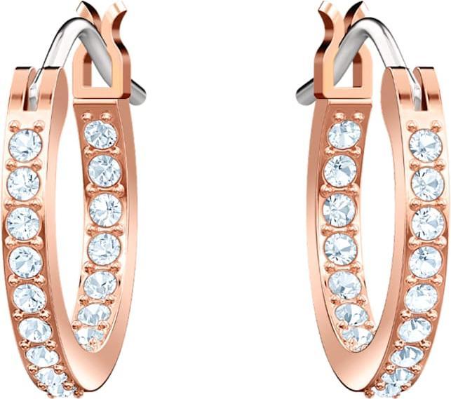 Image du produit Swarovski Boucles d'oreilles oeil maléfique Duo Hoop (Acier inoxydable)