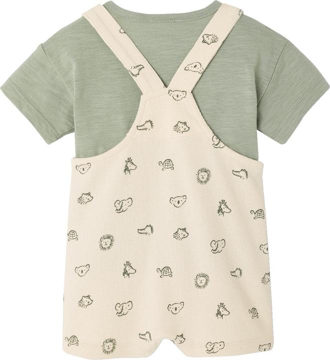 Immagine prodotto Vertbaudet Baby Geschenk-Set: T-Shirt, Latzshorts & Schmusetuch (92)