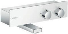 Immagine prodotto hansgrohe HG termostato per vasca da bagno SHOWERTABLET 350 per 2 consumatori bianco/cromo