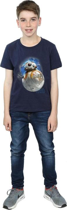 Actual product image Star Wars Boys The Last Jedi BB-8 Brushed T-Shirt (152, 158)