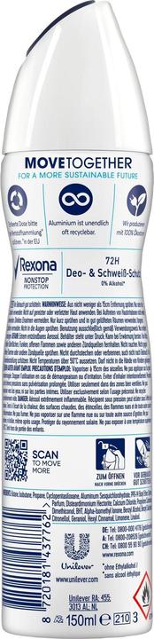 Produktbild Rexona Nonstop Cotton Dry (Spray, 150 ml)