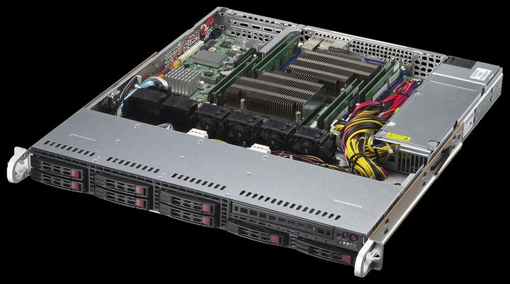 Actual product image Supermicro SC113M FAC2-R804CB - Rack mounting
