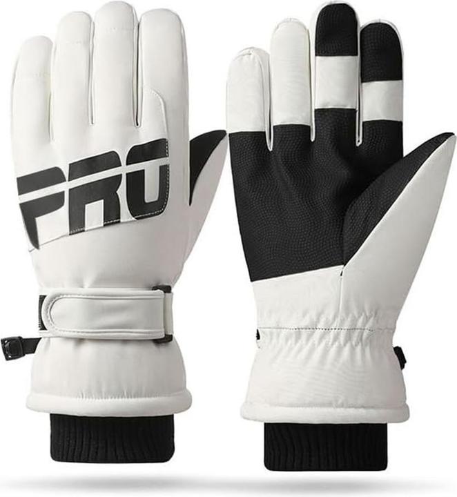 Produktbild Techsuit - Touchscreen Gloves Pro (OG104) - for Ski, Waterproof, Size L - White (L)