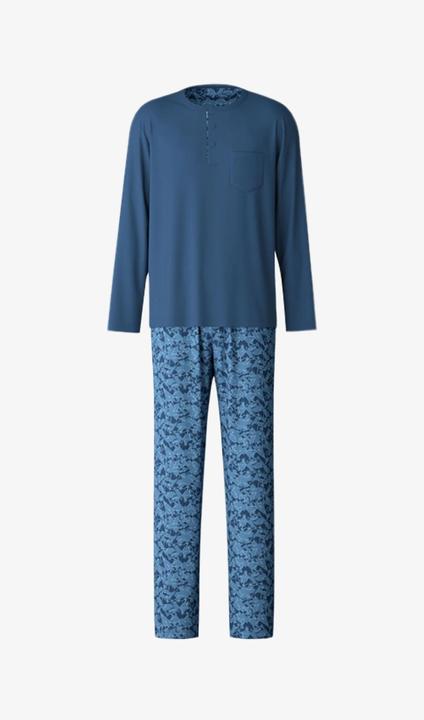 Produktbild Calida Pyjama "Relax Superlight" blau (XL)