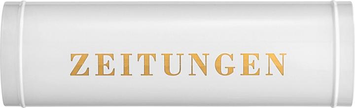 Image du produit Burg Wächter Porte-journaux 800 largeur 400 mm blanc acier