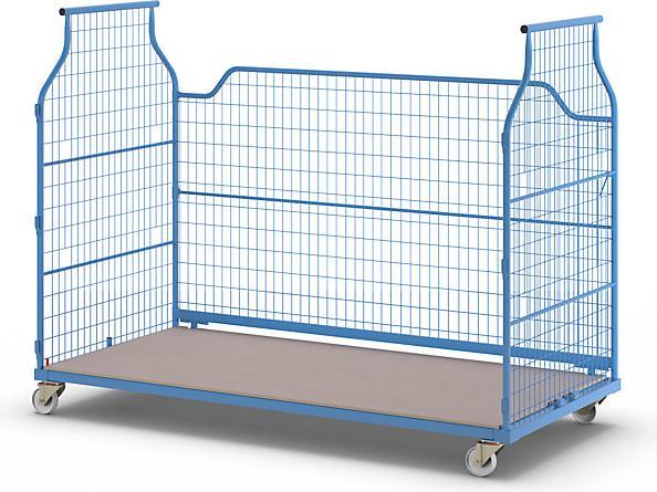 Produktbild Cordes Universal-Corlette® + Vergitterung, Typ 2400, lichtblau, 2400x1150x1850 (800 kg)