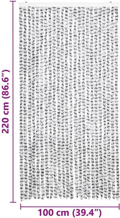 Actual product image VidaXL Insektenschutz-Vorhang (100 x 220 cm)