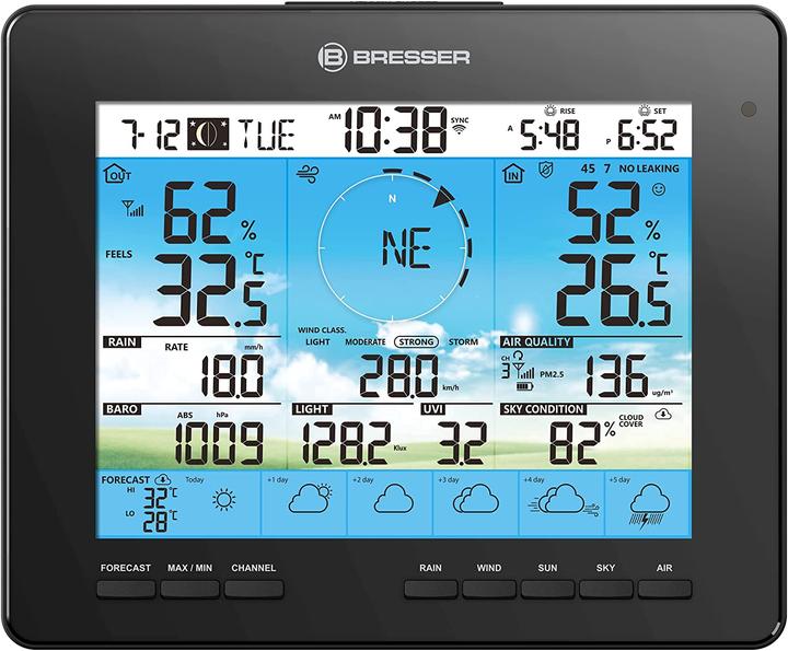 Actual product image Bresser Weather Center 7 in 1, 4CAST