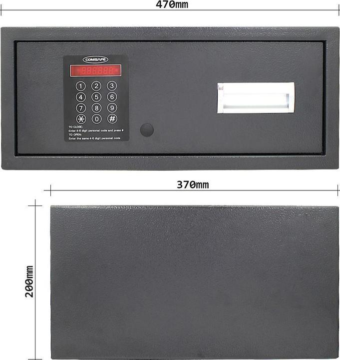 Image du produit Rottner Coffre-fort à tiroirs MOTION 1 serrure électronique (14 l)