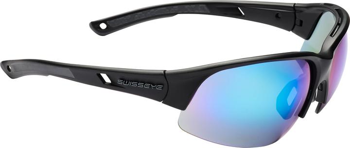 Actual product image Swiss Eye Tilton Halfrim (black matt-grey smoke, Black matt-grey)