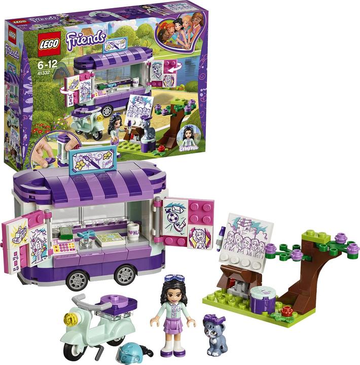 Immagine prodotto LEGO Il chiosco d'arte mobile di Emma (41332, LEGO Friends)