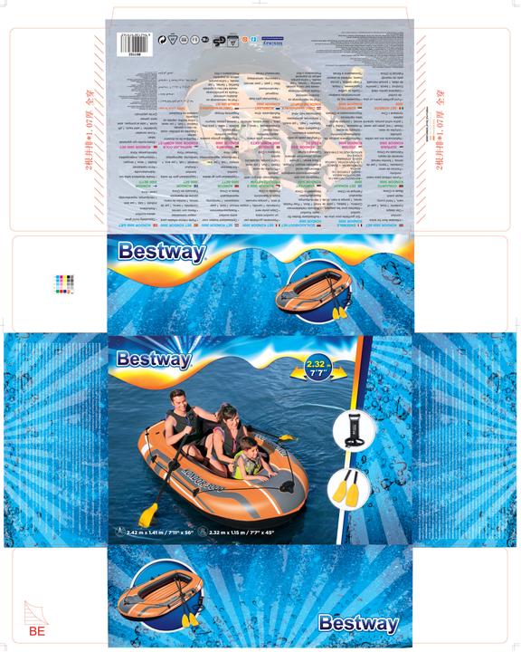Image du produit Bestway Kondor (232 cm, 3 pers.)