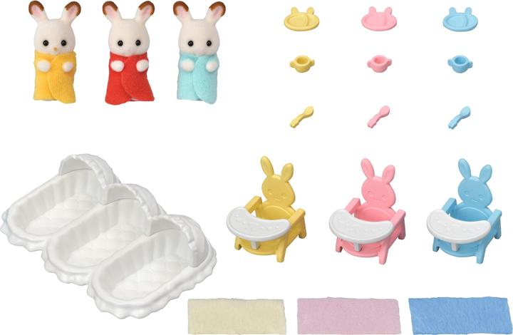 Immagine prodotto Sylvanian Families Set per la cura di tre gemelli