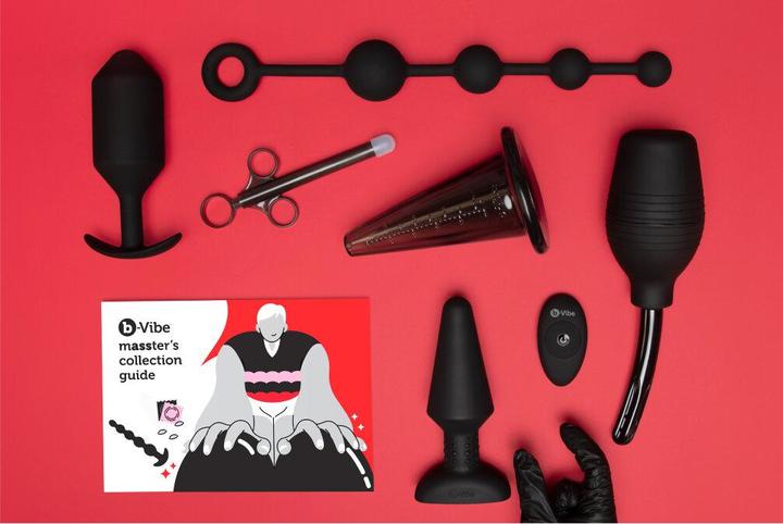 Produktbild B-Vibe Anal Education Set: mASSters Degree Edition