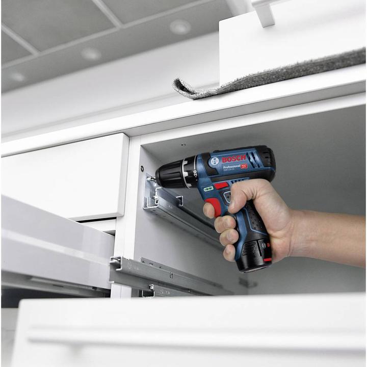Actual product image Bosch Professional GSR 10.8-2-LI Set (Rechargeable battery operated)