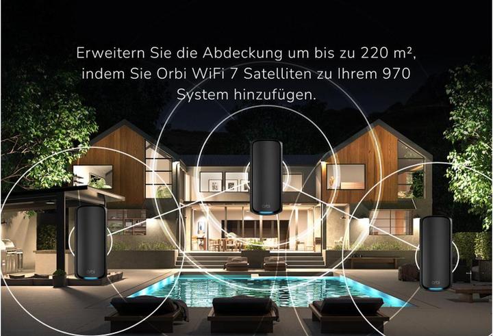 Produktbild Netgear Orbi 970 Mesh-Satellit RBE970B-100EUS