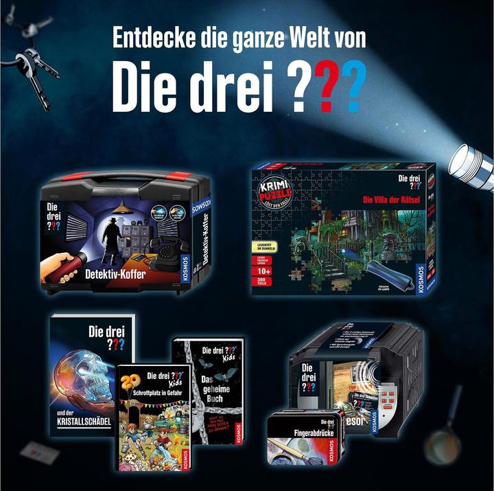 Actual product image Kosmos Detective Equipment The Three??? Secret Code