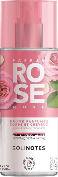 Produktbild Solinotes Rose Body Mist (Körpermilch, Körpercreme, Körperlotion, Körpergel, 250 ml)